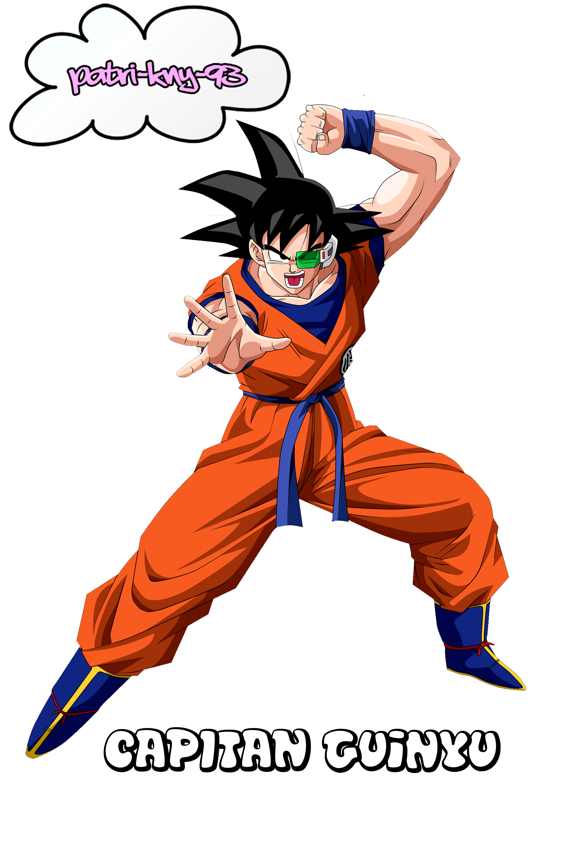 Capitan Ginyu Cuerpo Goku | patrikny93